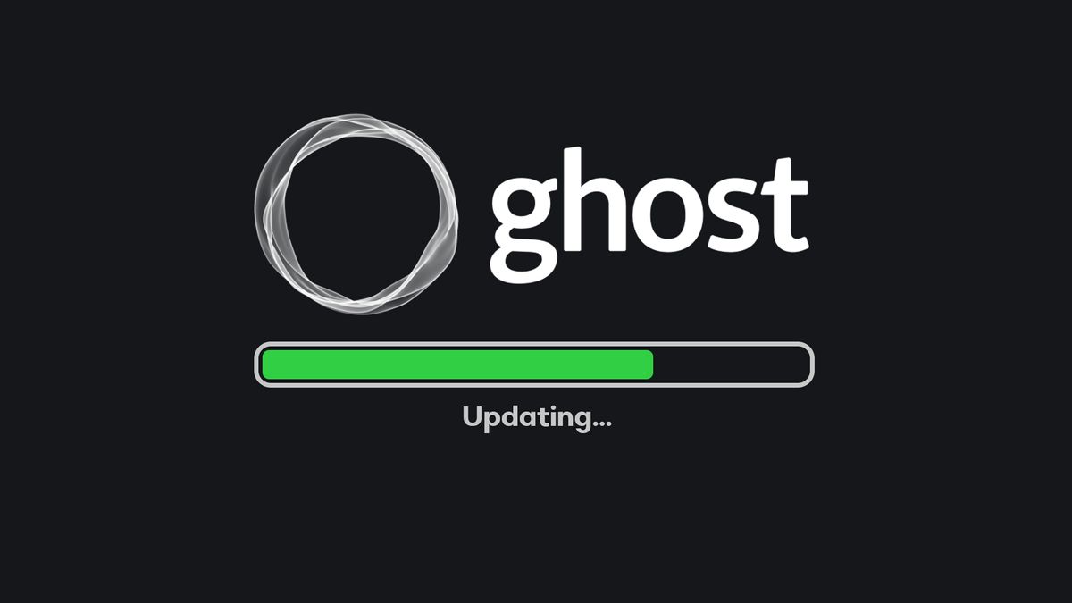 Updating Ghost Blog and fixing potential issues