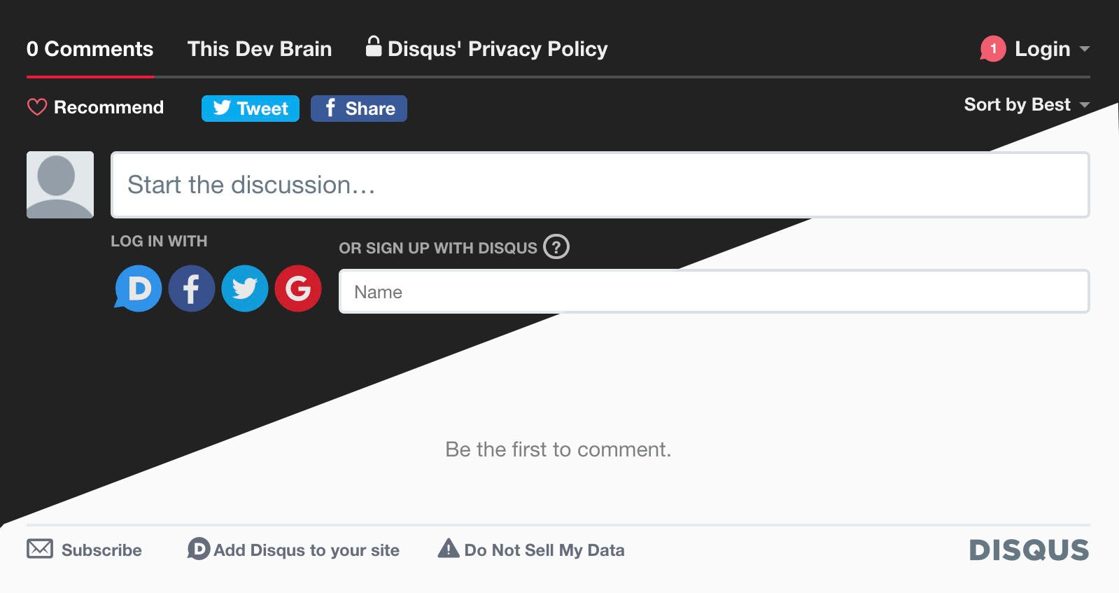 The Automatic Disqus Theme Switching | This Dev Brain by Michal Tynior